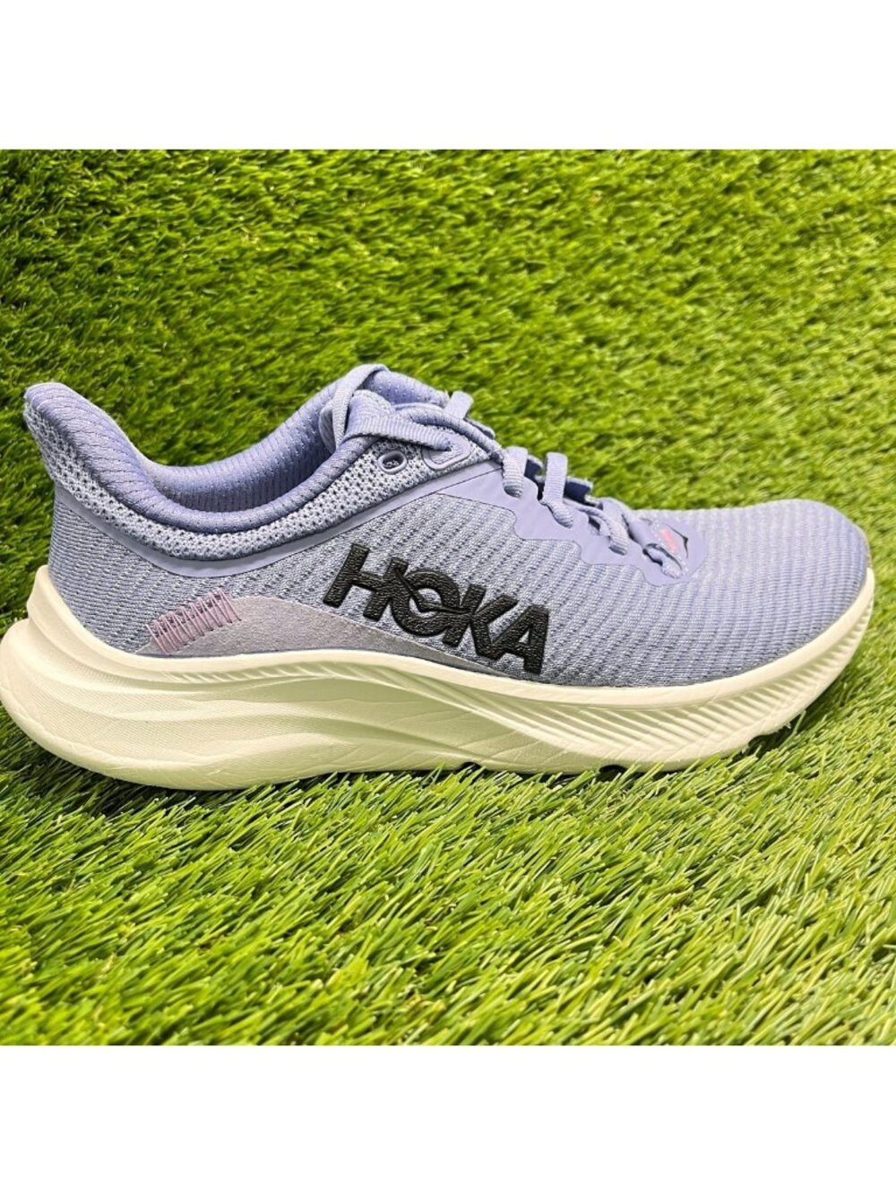 Hoka One One Solimar Womens Size 8 Purple Black Athletic Running Shoes Sneakers